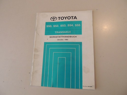 Werkstatthandbuch toyota - werkstatthandbuch,