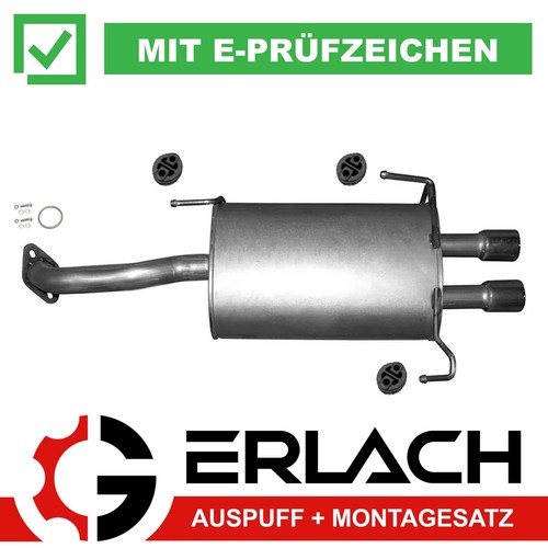 Endschalldämpfer für toyota - für,