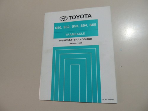 Werkstatthandbuch toyota - werkstatthandbuch,